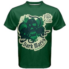 Dark Mark (green Solid) Men s Cotton Tee by TransfiguringAdoptionStore