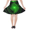 Lines Rays Background Light Velvet High Waist Skirt View2