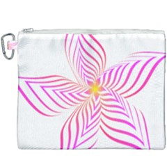 Petal Flower Canvas Cosmetic Bag (xxxl) by Mariart