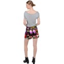Abstract Geometric Triangles Shapes Stretch Ripstop Shorts View2