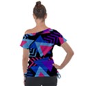 Memphis Pattern Geometric Abstract Tie-Up Tee View2