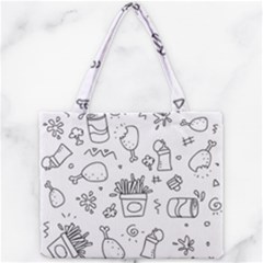 Set Chalk Out Scribble Collection Mini Tote Bag