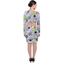 Sketch Cartoon Space Set Top and Skirt Sets View2