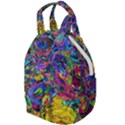 Pattern Structure Background Travel Backpacks View1