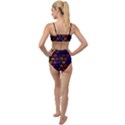 Pattern Background Structure Pink Tied Up Two Piece Swimsuit View2