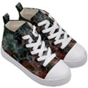 Night in the Forest Kids  Mid-Top Canvas Sneakers View3
