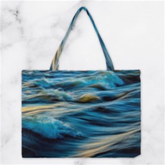Ocean Waves Medium Tote Bag