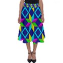Pattern Star Abstract Background Perfect Length Midi Skirt View1