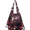 Texture Art Design Pattern Center Zip Backpack View2