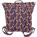 Pattern Abstract Fabric Wallpaper Buckle Up Backpack View3