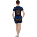 Pattern Abstract Background Art Women s Tee and Shorts Set View2