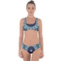 Pattern Abstract Background Art Criss Cross Bikini Set View1