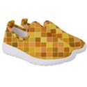 Square Pattern Diagonal Kids  Slip On Sneakers View3