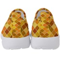 Square Pattern Diagonal Kids  Slip On Sneakers View4