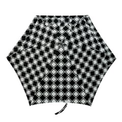 Square Diagonal Pattern Mini Folding Umbrellas by Mariart