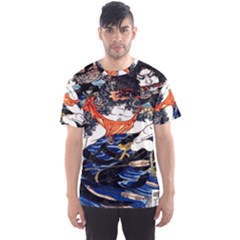 Ml-7-4 Men s Sports Mesh Tee