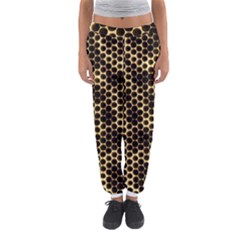 Honeycomb Beehive Nature Women s Jogger Sweatpants by Mariart