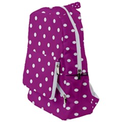 Polka Dots In Purple Travelers  Backpack