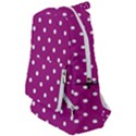 Polka Dots in Purple Travelers  Backpack View1