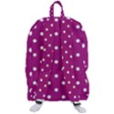 Polka Dots in Purple Travelers  Backpack View3