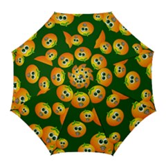 Seamless Orange Pattern Golf Umbrellas by Mariart