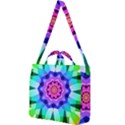 Ornament Kaleidoscope Square Shoulder Tote Bag View1