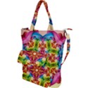 Pattern Tile Background Image Deco Shoulder Tote Bag View1