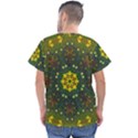 Background Image Wallpaper Men s V-Neck Scrub Top View2