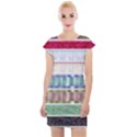 Scrapbook Scrap Elements Cap Sleeve Bodycon Dress View1