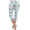 Squidward In Repose pattern Capri Yoga Leggings View4