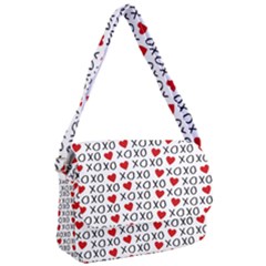Xo Valentines Day Pattern Courier Bag