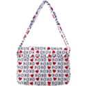 XO Valentines day pattern Courier Bag View3