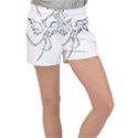 Phoenix Mythical Bird Animal Women s Velour Lounge Shorts View1