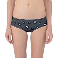 Totoro - Soot Sprites Pattern Classic Bikini Bottoms