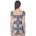 Pattern Cross Geometric Shape Boyleg Leotard  View2