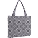 Black White Geometric Background Mini Tote Bag View2