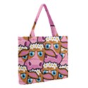 PINK COWS Medium Tote Bag View2