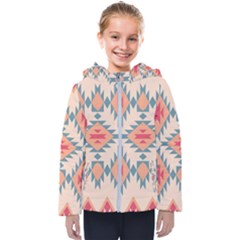 Tribal Signs 2         Kids  Hooded Puffer Jacket