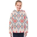 Tribal signs 2         Kids  Hooded Puffer Jacket View1