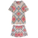 Tribal signs 2        Kids  Swim Tee and Shorts Set View1