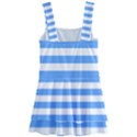 Blue Stripes Kids  Layered Skirt Swimsuit View2
