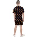 Kawaii Chips Black Men s Mesh Tee and Shorts Set View2
