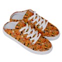 Halloween Treats Pattern Orange Half Slippers View3