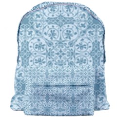 Ornamental Blue Giant Full Print Backpack
