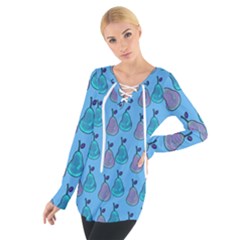 Pears Aqua Tie Up Tee