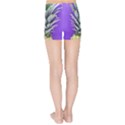 Pineapple Purple Kids  Sports Shorts View2
