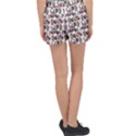 Victorian Girl Pink Women s Velour Lounge Shorts View2
