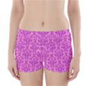 Victorian Paisley Pink Boyleg Bikini Wrap Bottoms View1