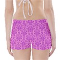 Victorian Paisley Pink Boyleg Bikini Wrap Bottoms View2