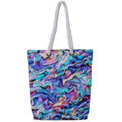 Ml 114 Full Print Rope Handle Tote (small) by ArtworkByPatrick